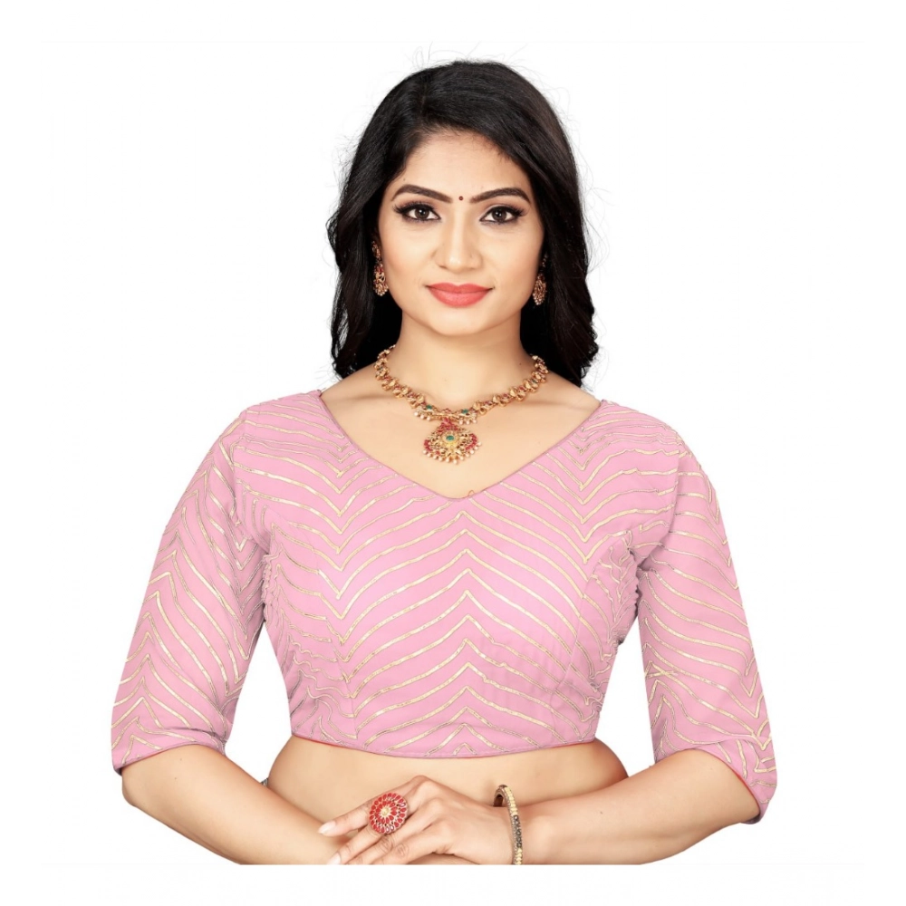 53727186764_c19fc4be7c_o_d-1000x1000-1.webp Generic Women's Georgette Embroidery Readymade Blouse (L.Pink, Size: Free Size) - Image 1