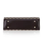 Generic Women's Faux Leather Printed Handbag (Coffee) - Image 3