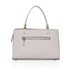 Generic Women's Faux Leather Textured Adjustable Long Belt Handbag (White) - Image 4