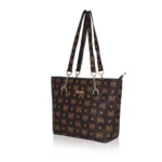 Generic Women's Faux Leather Printed Tote Bag (Brown) - Image 4