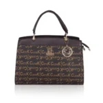 Generic Women's Faux Leather Printed Handbag (Coffee) - Image 6