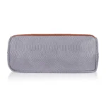 Generic Women's Faux Leather Textured Tote Bag (Blue) - Image 3