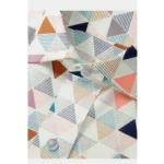 Generic Men's Cotton Blended Printed Full Sleeve Shirt (Multicolor) - Image 2