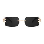 Generic Classic Unisex UV400 Protection Sunglasses (Black) - Image 4