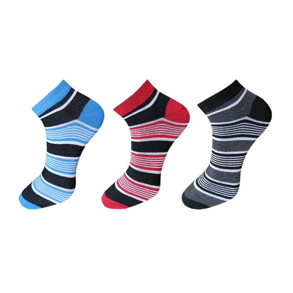 53833575192_688df724b5_o_d-1000x1000-1.webp Generic 3_Pair Set Unisex Casual Cotton Striped Ankle Length Socks (Multicolor) - Image 1