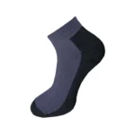 Generic 3_Pair Set Unisex Casual Cotton Solid Ankle Length Socks (Multicolor) - Image 2