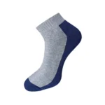 Generic 3_Pair Set Unisex Casual Cotton Solid Ankle Length Socks (Multicolor) - Image 4