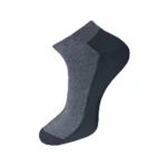 Generic 3_Pair Set Unisex Casual Cotton Solid Ankle Length Socks (Multicolor) - Image 4