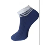 Generic 3_Pair Set Unisex Casual Cotton Striped Ankle Length Socks (Multicolor) - Image 3