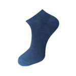 Generic 3_Pair Set Unisex Casual Cotton Solid Ankle Length Socks (Multicolor) - Image 4