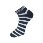 Generic 3_Pair Set Unisex Casual Cotton Solid Ankle Length Socks (Multicolor) - Image 4