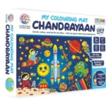 Chandrayaan Printed Colouring Mat | Canvas | Educational Toys | 3+ Years