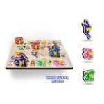Wooden Puzzle - Hindi Letters | Wood | Educational Toys | 3+ Years - Image 2