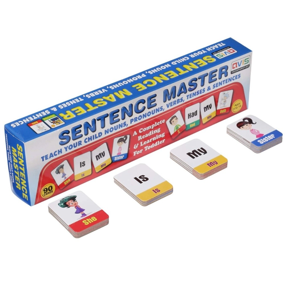 53860101251_fdff7de652_o_d-1000x1000-1.webp Sentence Master With 90 Cards | Cardboard | Educational Toys | 5+ Years - Image 1