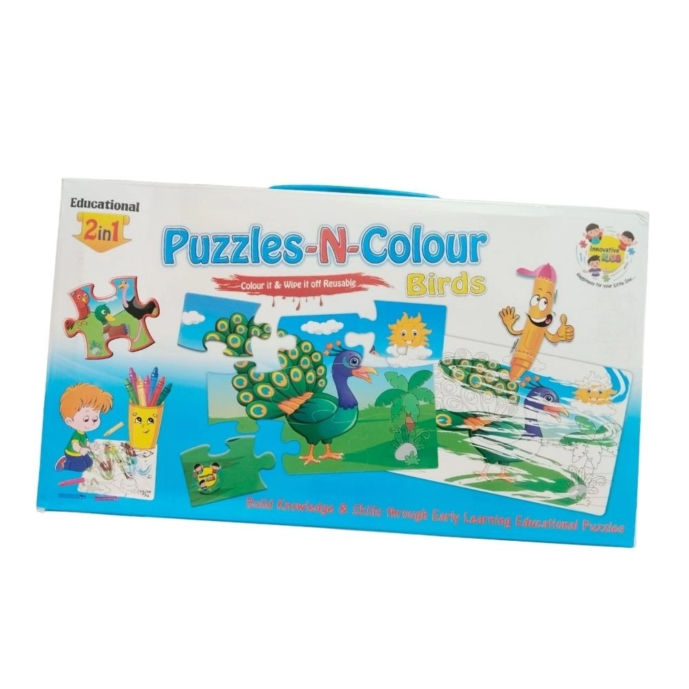 53860101886_dfa8ea0bf3_o_d-1000x1000-1.webp 2 In 1 Puzzle & Colors Birds | Cardboard | Educational Toys| 3+ Years - Image 1