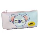 Pack Of_2 Mouse Cartoon Printed Pencil Pouch |   Canvas  |   Stationery | 3+ Years