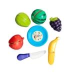 5_Pcs Set Cutting Fruits  |   Plastic  |   Toys| 1+ Years - Image 3