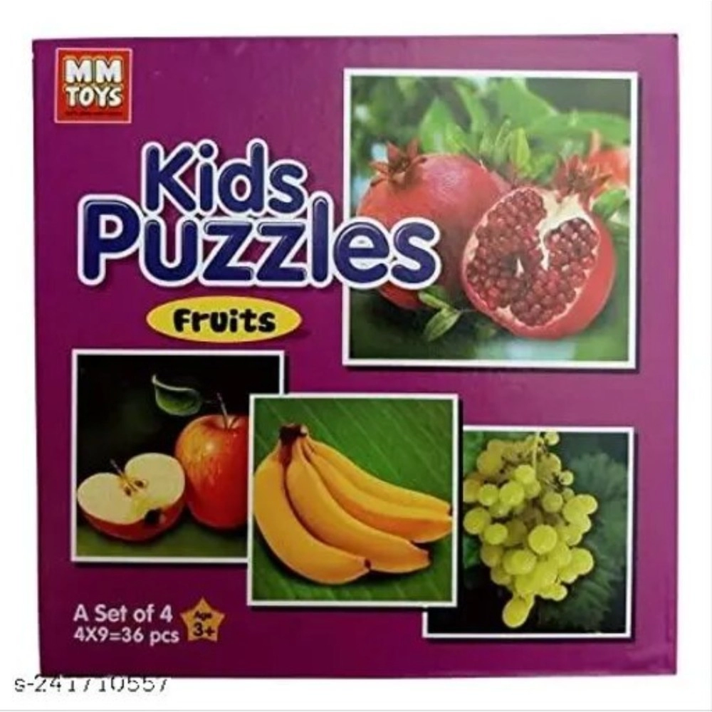 53860469734_145d6de2bc_o_d-1000x1000-1.webp 4_Pcs Set Fruits Puzzle | Cardboard | Educational Toys | 4+ Years - Image 1