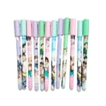 12_Pcs Set BTS Theme Reusable Pencil  | Plastic, Metal | Stationery | 3+ Years