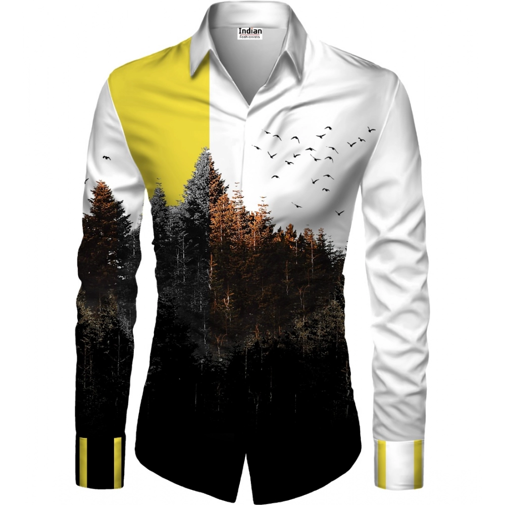 53902213137_a3b3508340_o_d-1000x1000-1.webp Generic Men's Casual Floral Printed Cotton Blend Unstitched Shirt Fabric 1.6 Mtrs (Multicolor) - Image 1