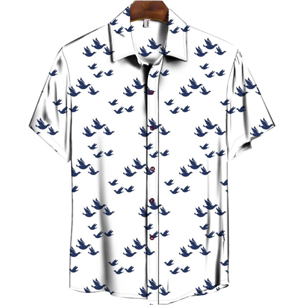 53902213697_bf3a618563_o_d-1000x1000-1.webp Generic Men's Casual Floral Printed Cotton Blend Unstitched Shirt Fabric 1.6 Mtrs (Blue) - Image 1
