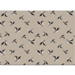 Generic Men's Casual Floral Printed Cotton Blend Unstitched Shirt Fabric 1.6 Mtrs (Brown) - Image 2