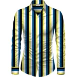 Generic Men's Casual Floral Printed Cotton Blend Unstitched Shirt Fabric 1.6 Mtrs (Multicolor)