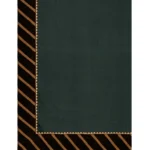 Generic Women's Chiffon Self Design Saree With Unstitched Blouse 5.5Mtr (Grey) - Image 2