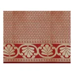 Generic Women's Jacquard Woven Saree With Unstitched Blouse 5.5Mtr (Black) - Image 2