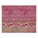 Generic Women's Jacquard Woven Saree With Unstitched Blouse 5.5Mtr (Blue) - Image 2