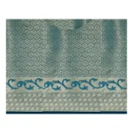 Generic Women's Jacquard Woven Saree With Unstitched Blouse 5.5Mtr (Multicolor) - Image 2