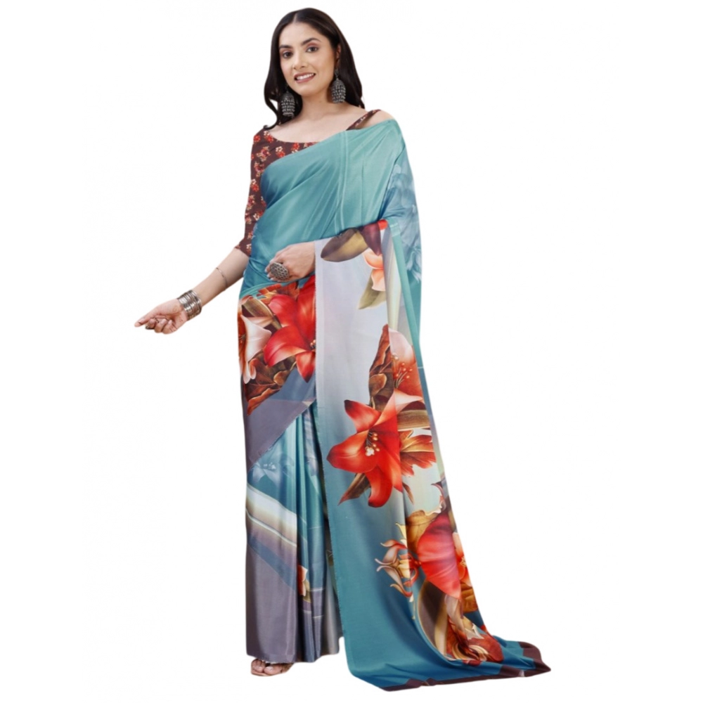 53937943240_1dc2b5e9d6_o_d-1000x1000-1.webp Generic Women's Crepe Digital Print Saree With Unstitched Blouse 5.5Mtr (Blue) - Image 1