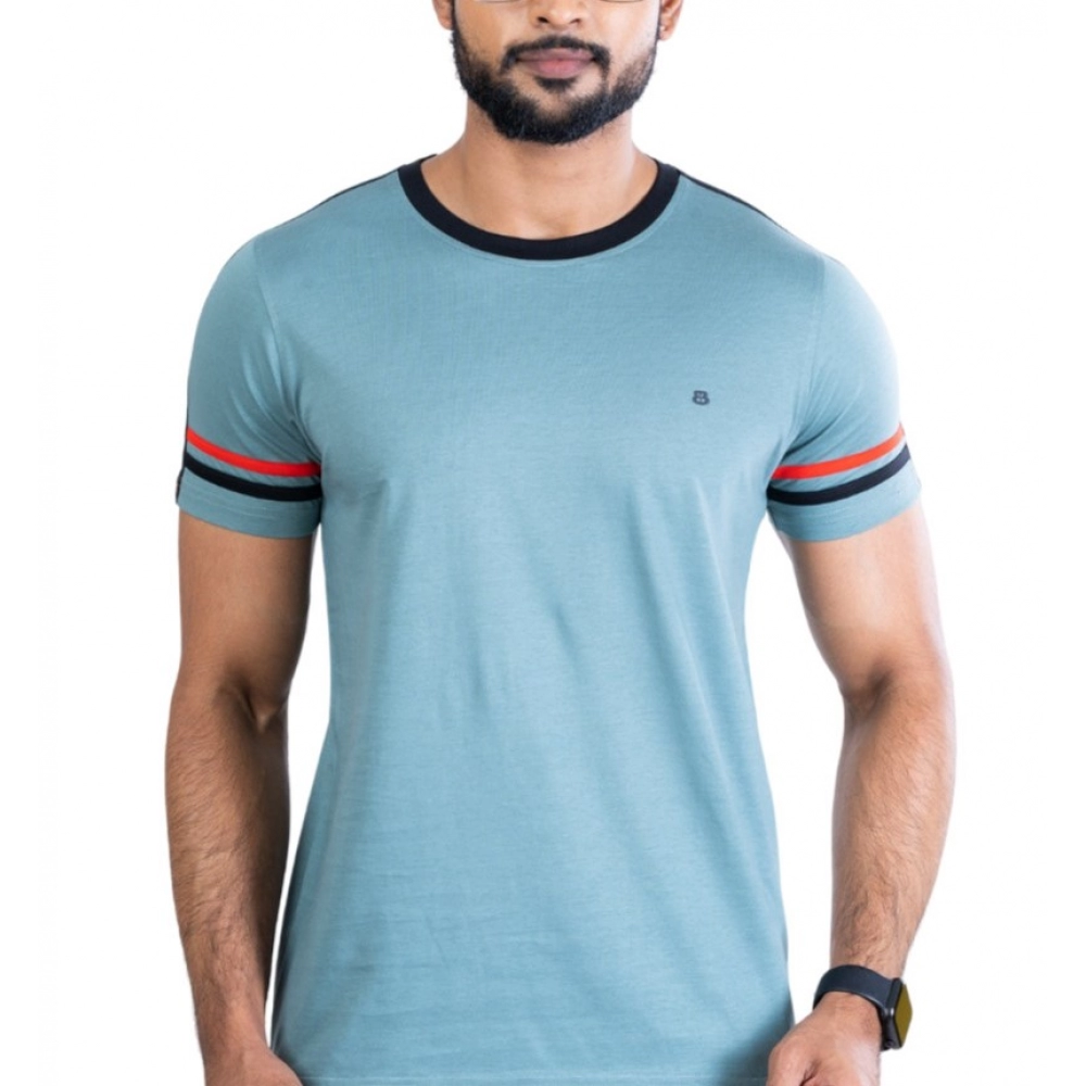 53989734304_551869a99c_o_d-1000x1000-1.webp Generic Men's Casual Cotton Printed Round Neck Half Sleeve T-Shirt (Grey) - Image 1