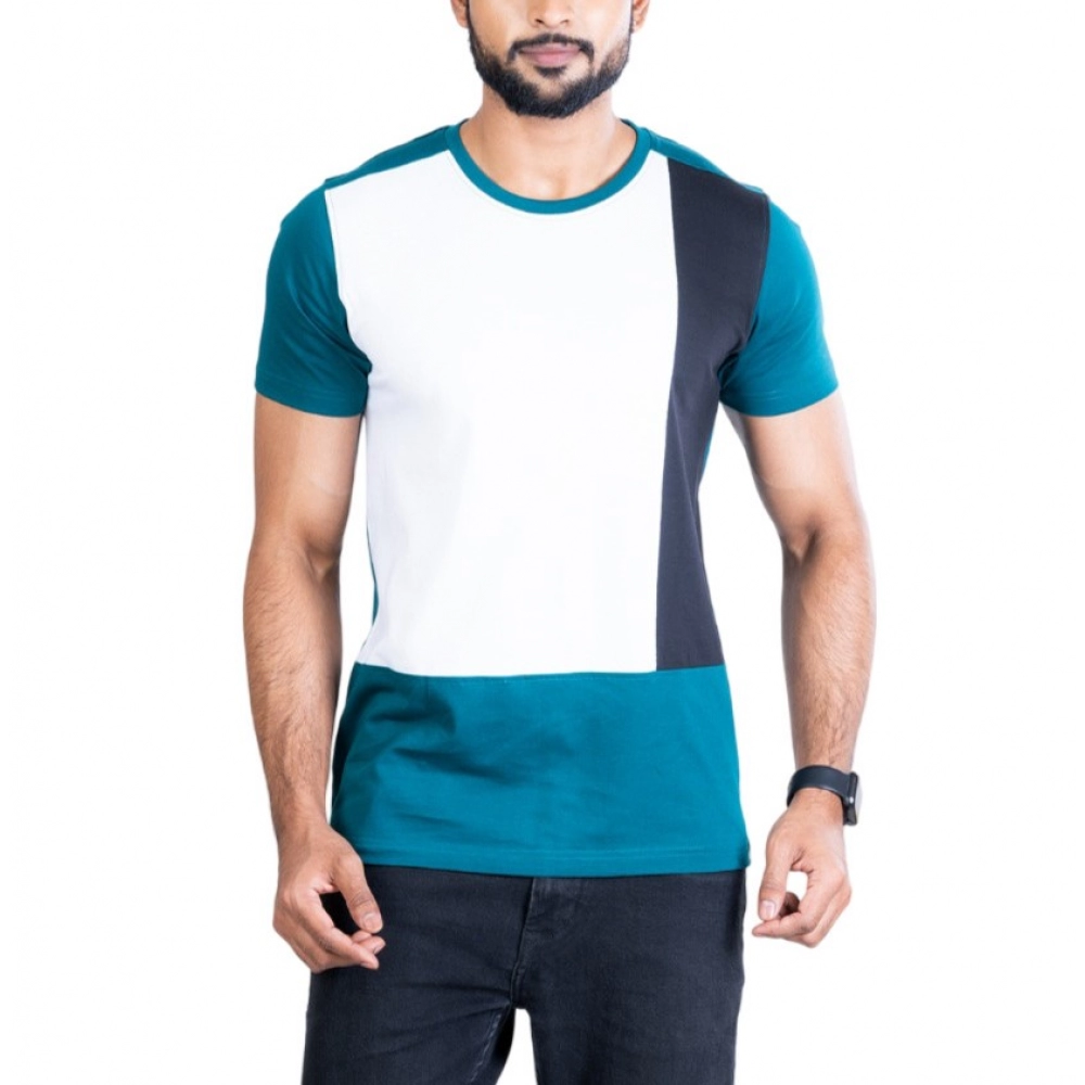 53989844800_8a5cd5cd91_o_d-1000x1000-1.webp Generic Men's Casual Cotton Printed Round Neck Half Sleeve T-Shirt (Green) - Image 1