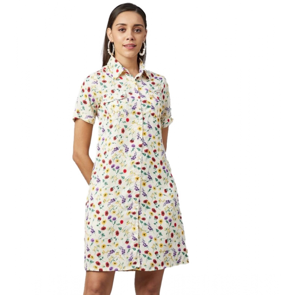 54041513576_206ce8a73d_o_d-1000x1000-1.webp Generic Women's Polyester Floral Short Sleeve Above Knee Dress (Multicolor) - Image 1