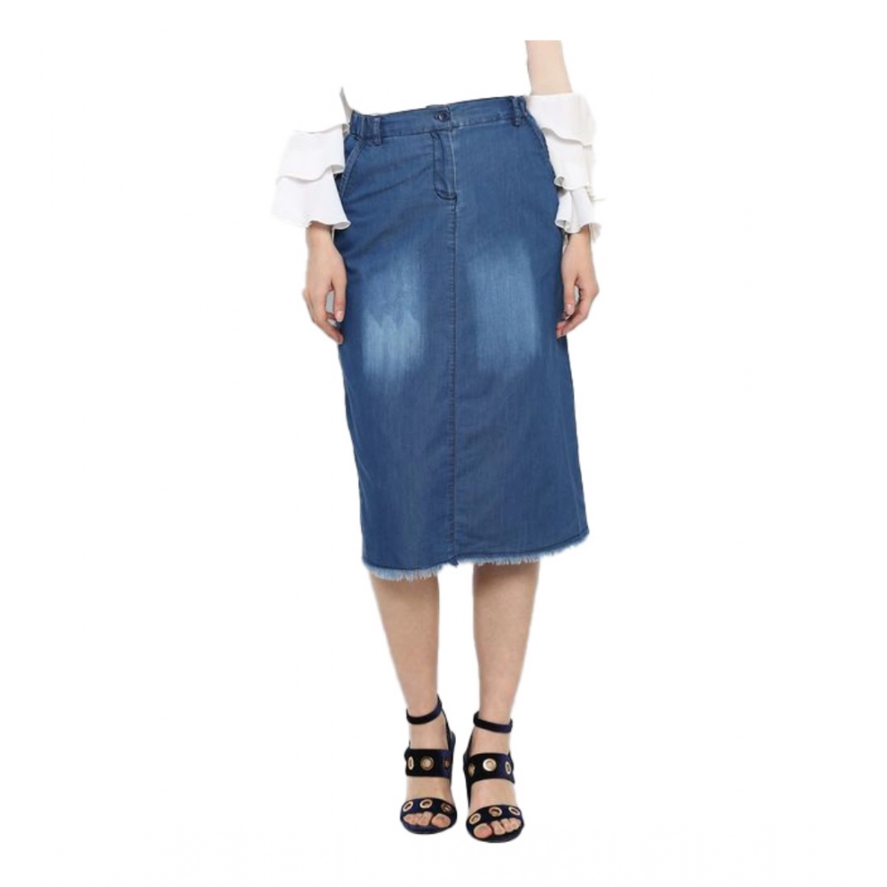 54041763313_a30133f5d3_o_d-1000x1000-1.webp Generic Women's Denim Washed Buttoned Skirt (Blue) - Image 1