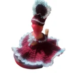 Generic Laddu Gopal Tharad Dress Size: 0 To 6 (Maroon) - Image 2