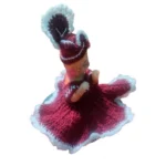 Generic Laddu Gopal Tharad Dress Size: 0 To 6 (Maroon) - Image 3