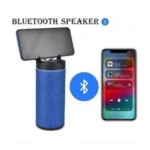 Generic Plastic Rubber Wireless KT125 Bluetooth Speaker (Blue) - Image 3