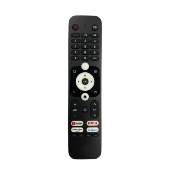 Generic Smart TV Remote No.1064 with Netflix- Prime- YouTube - Matrix Function- Compatible-Replacement for Haier Smart TV LCD-LED Remote Control (Black)
