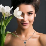 Generic Women's Stainless Steel Key Design Delicate Chain (Silver Plated) - Image 2