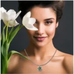 Generic Women's Stainless Steel Galaxy Pendent Delicate Chain (Silver Plated) - Image 2