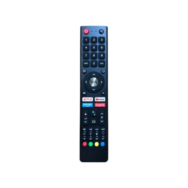 Generic Smart TV Remote No.1176 Nokia Smart Android 4k LCD LED TV Remote Control (Black)