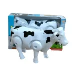 Generic Plastic Electric Milk Cow Moving Legs And Shake Tail (Multicolor ) - Image 3