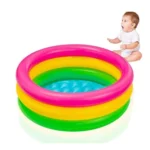 Generic Plastic Bath Tub With Pump 3 Ft Round For Kids (Multicolor ) - Image 4