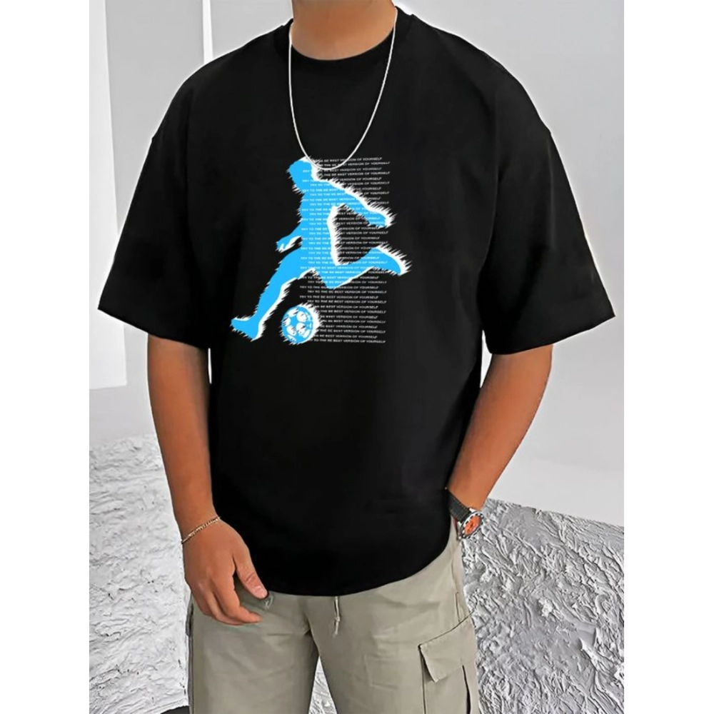 54521146165_1c78cb6530_o_d-1000x1000-1.webp Generic Men's Casual Cotton Blend Printed Round Neck Half Sleeve T-Shirt (Black) - Image 1