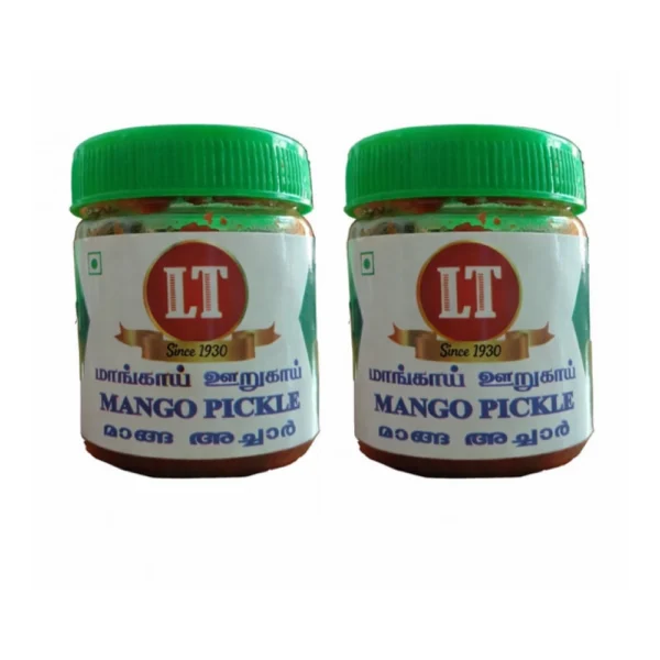 Generic Pack of_2 500GM LT Mango Pickle Traditional Digestive Side Dish (Red)