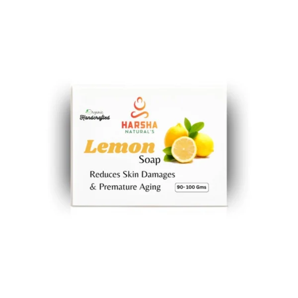 Generic Pack Of_2 Harsha Naturals - Lemon Soap (100GM)