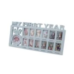 Generic Acrylic Newborn Baby First Year Photo Frame (Multicolor) - Image 3