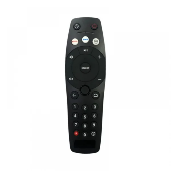 Generic Remote No. 1232 (No Voice) with Netflix, Prime Video Function, Compatible for Tata Play Binge Plus DTH Remote Control (Exactly Same Remote Will Only Work)
